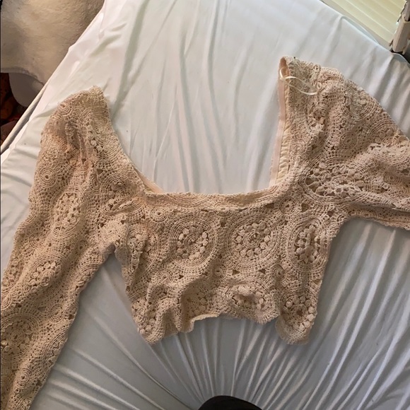 See-through knitted top - Picture 1 of 2